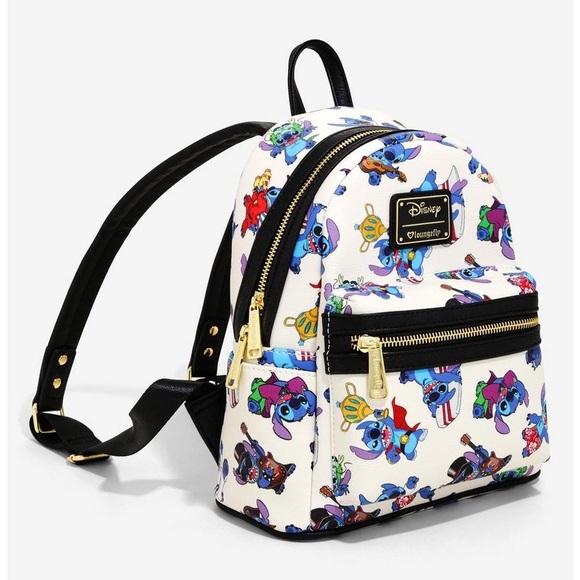 Loungefly Disney Lilo &‎ Stitch Costumes Mini Backpack - BoxLunch Exclusive - Picture 2 of 9